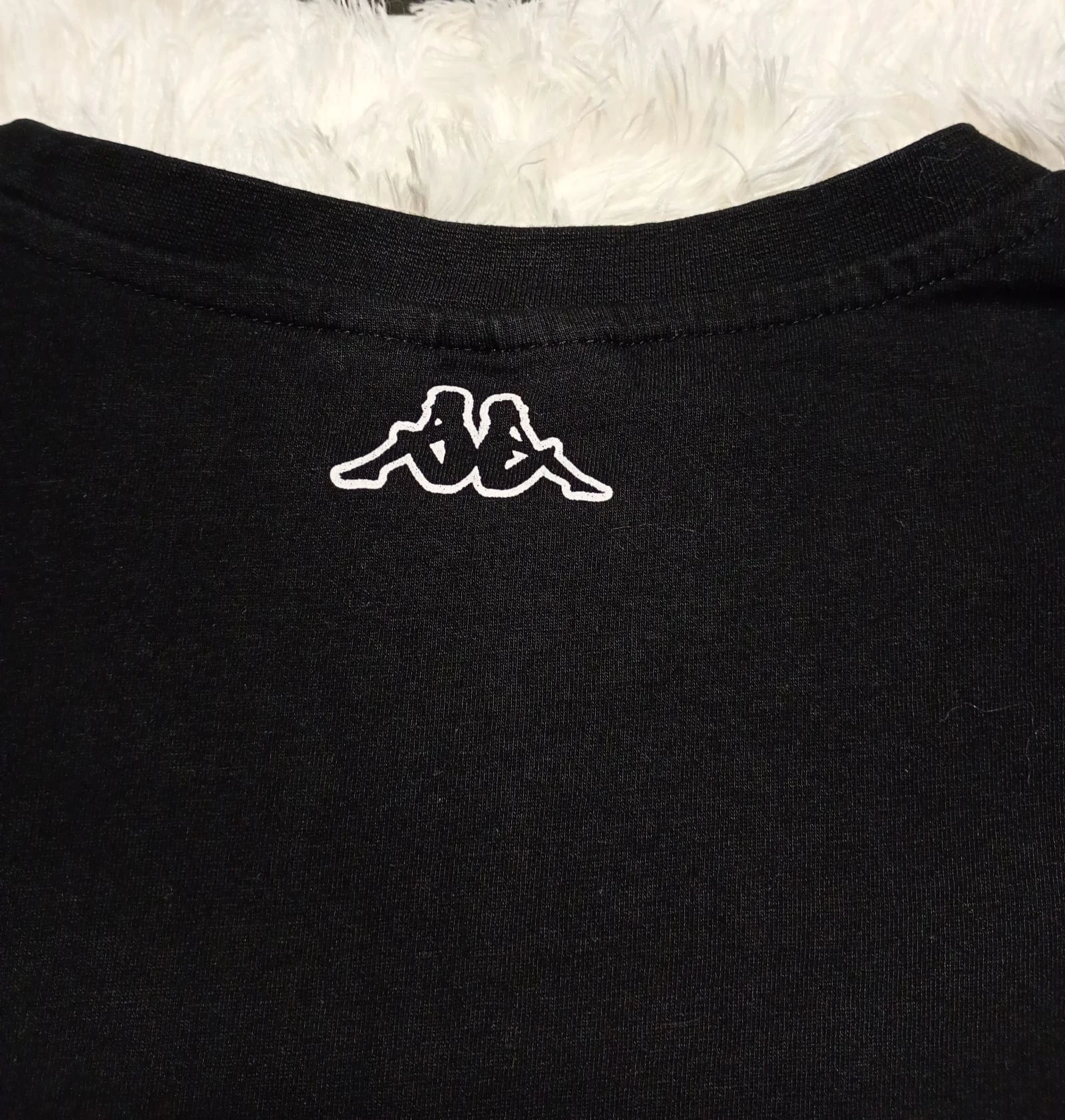 Vintage Kappa Logo T-Shirt Black | Size L – photo 7